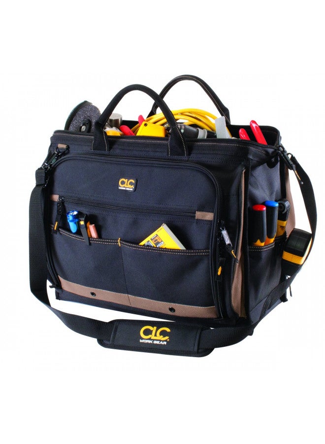 Custom Leathercraft CLC Custom LeatherCraft 1539 Multi-Compartment 50 Pocket Tool Bag  - Image 5
