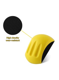 Excefore Hand Sanding Pad Block, 3 pcs Hook and Loop Hand Sanding Pad Block Hand Sanding Pad Blocks Hand Polishing Block with Hook and Loop Disc Hand Sanding Block  - Image 3