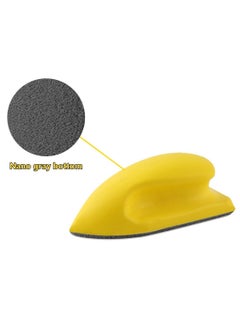 Excefore Hand Sanding Pad Block, 3 pcs Hook and Loop Hand Sanding Pad Block Hand Sanding Pad Blocks Hand Polishing Block with Hook and Loop Disc Hand Sanding Block  - Image 4