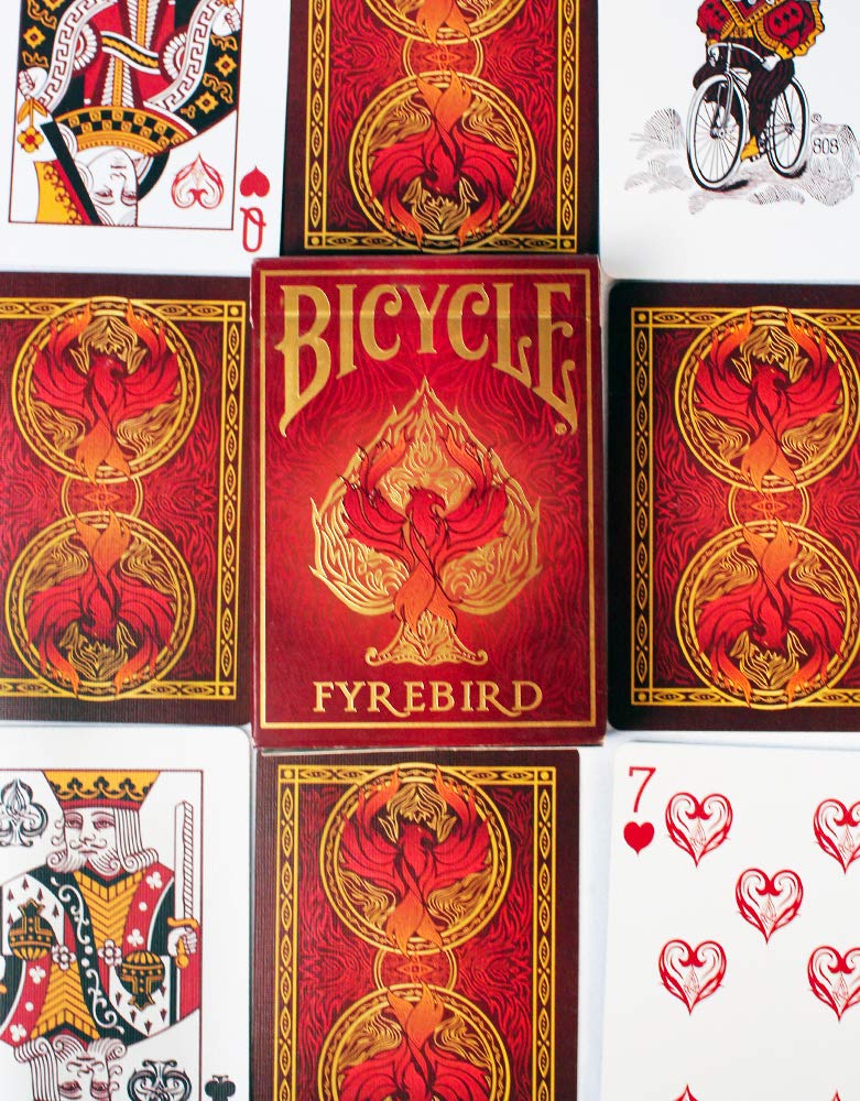 Bicycle Fyrebird Playing Cardsfor Adult|Pack of 1 - Image 5