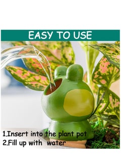 Arabest Plant Watering Devices 4 Pack Automatic Watering System for Potted Plants, Self Watering Spikes Vacations Travel Terracotta Watering Spikes for Indoor and Outdoor  - Image 3