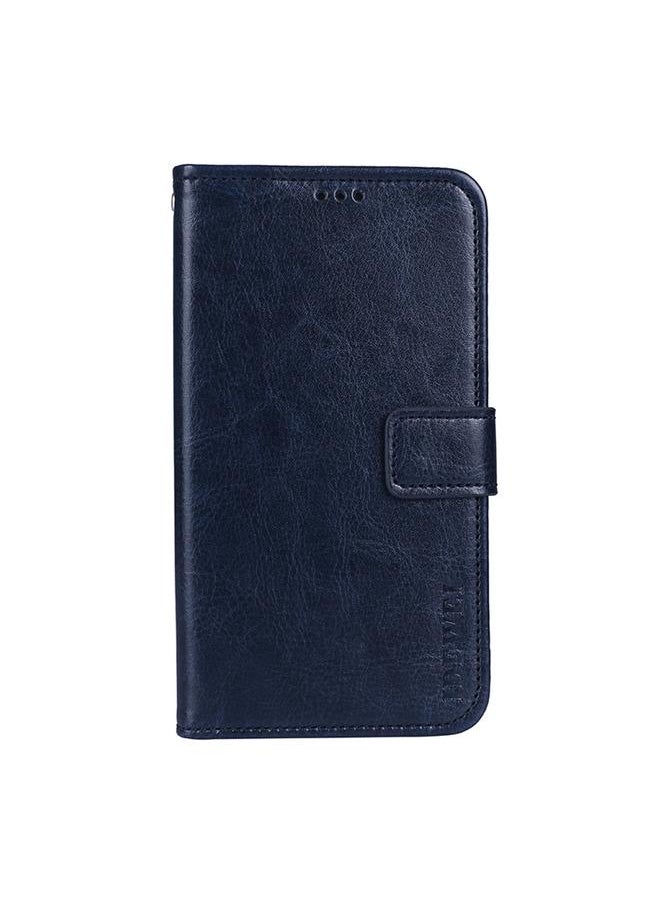 IDEWEI - Case For Nokia C20 Plus Crazy Horse Texture Horizontal Flip Leather Case with Holder & Card Slots & Wallet - Image 1