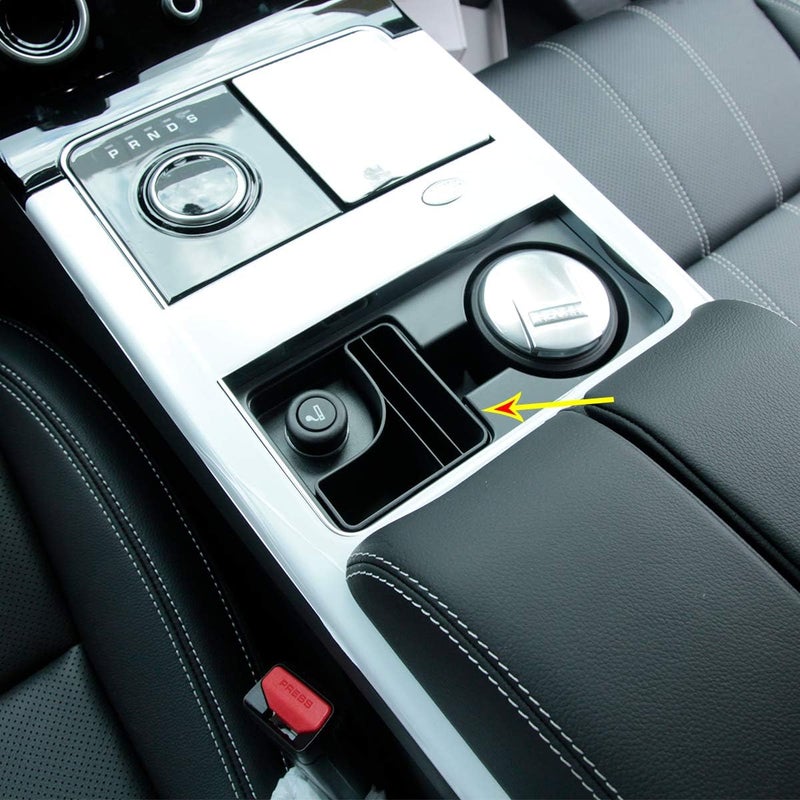 METYOUCAR Plastic Central Console Storage Box Cup Holder Accessory for Land Rover Range Rover Velar 2017 - Image 1