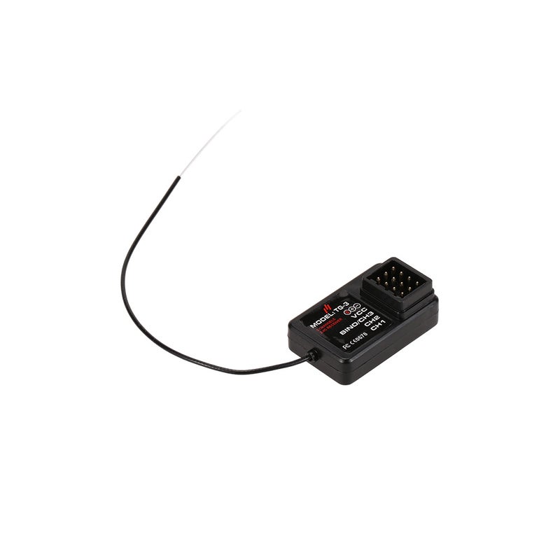 ٢ قطع   مستقبل سيارة و قارب RC بتقنية 2.4G و 3 قناة من نوع TG-3 لمرسل TG3 AUSTAR AX5S - Image 4