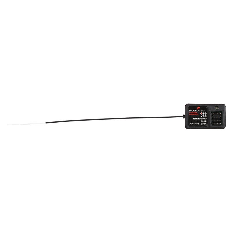 ٢ قطع   مستقبل سيارة و قارب RC بتقنية 2.4G و 3 قناة من نوع TG-3 لمرسل TG3 AUSTAR AX5S - Image 5