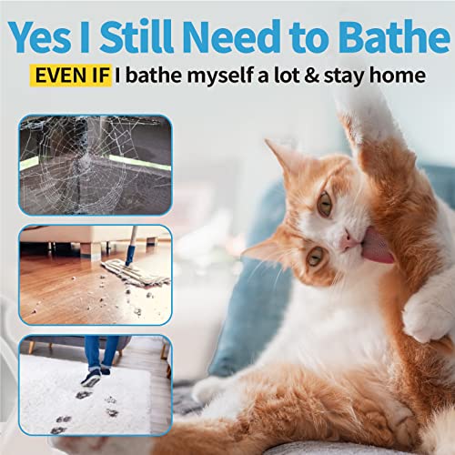 Mooncat Sphynx Cat Waterless Shampoo, Vet Approved No-Rinse Foam for Oily, Sensitive Skin & Wrinkles - Gentle, Hypoallergenic Formula for Hairless Cats, Deep Cleans & Moisturizes - Image 3