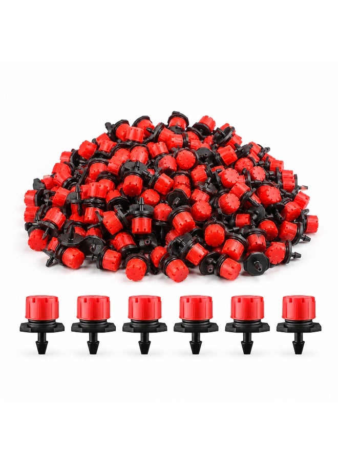 vsell24 Pack of 50 Pcs-360 Degree Adjustable Irrigation Drippers Sprinklers Emitter Dripper Micro Drip Irrigation Sprinklers for Watering System - Image 1