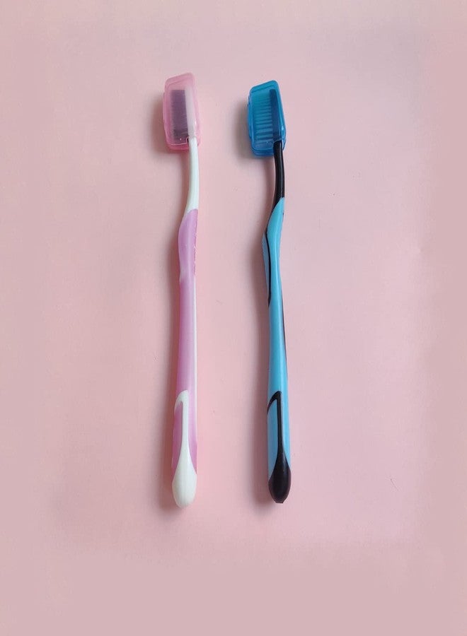 ZYYC 10 Pieces Portable Toothbrush Containers Travel Toothbrush Cap Cover Tooth Brush CapsConvenient for Travel, Home, Office and Hotel Use - Image 3