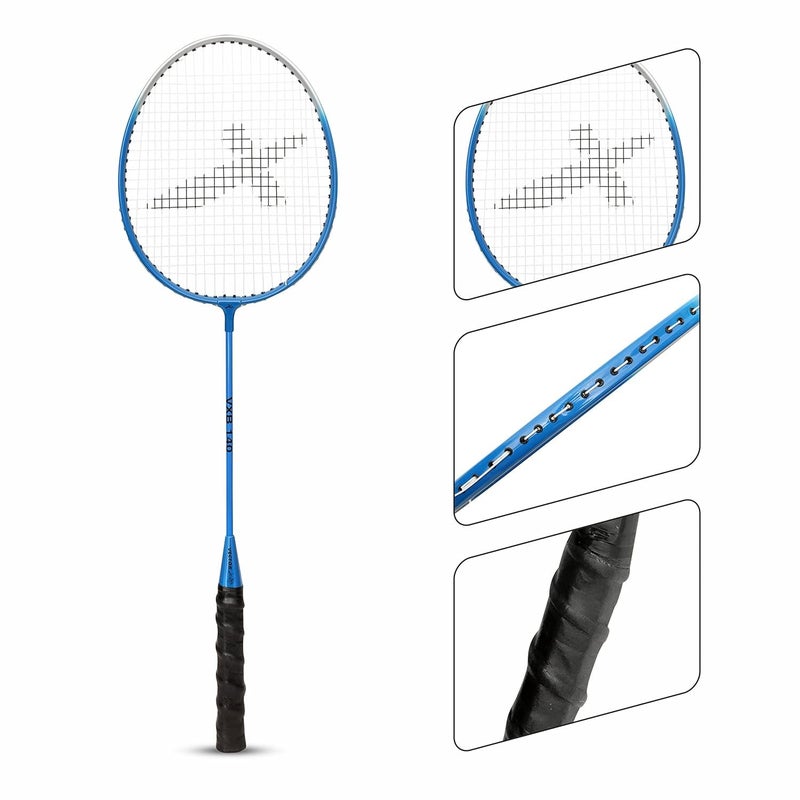 Vector X VXB-140 Aluminium Badminton Racket Set with 3 Pieces Nylon Shuttles - Image 2