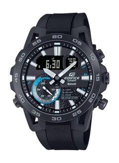 Edifice Analog+Digital Rubber Strap Men's Watch ECB-40PB-1ADF