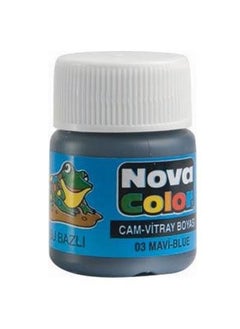 NOVA Glass Paint Blue Water Based Nc-151 
