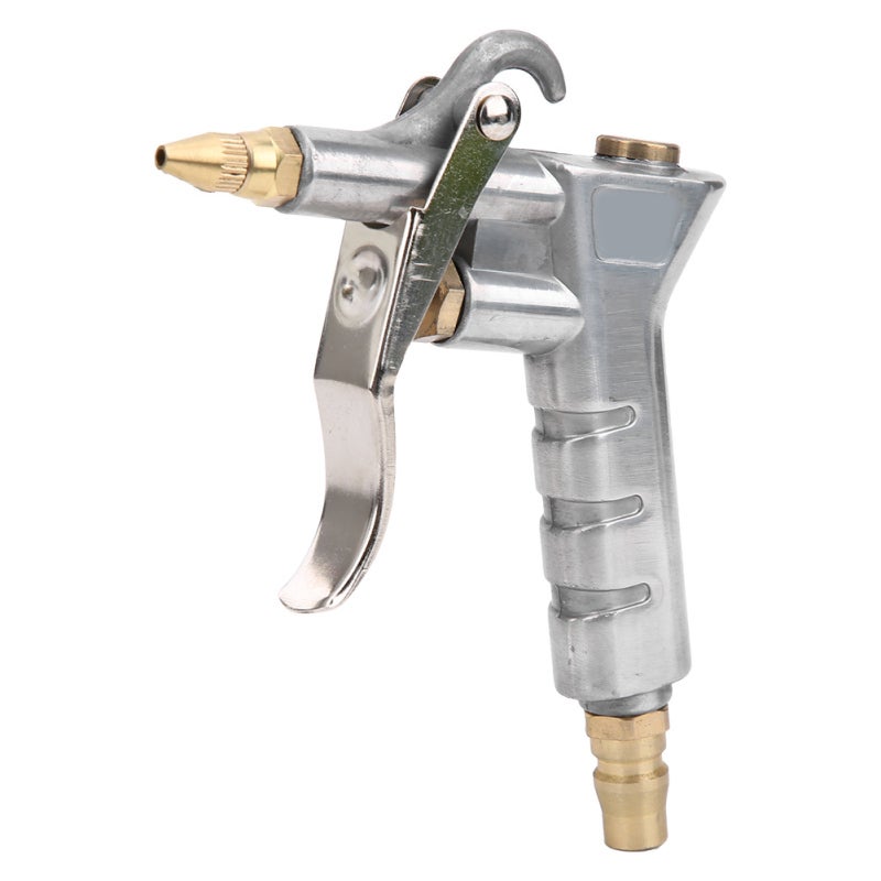 Boter Air Dust Blow Gun - Replaceable Nozzle Mirror Polished Aluminum Alloy - High Pressure Air Cleaner for Machine Cleaning Dust Removal - Image 2