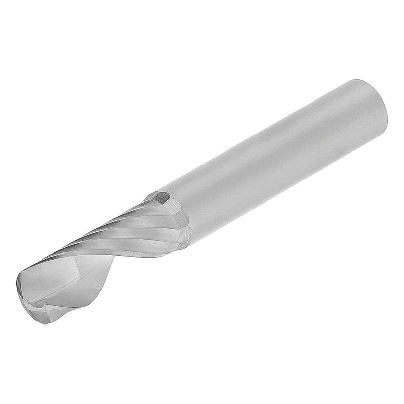 SFAM-080100 Square End Mill - Upcut, 8 mm Cutter Dia, 20 mm LOC, 1 Fl, 8 mm Shank Dia, 100 mm OAL, Uncoated