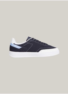 TOMMY HILFIGER Women's Heritage Court Sneakers Low Top - Leather, Blue  - Image 1