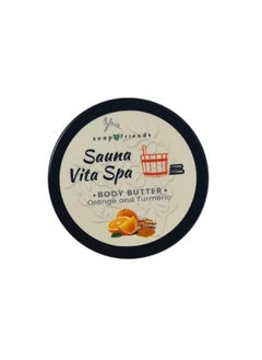 Soap&Friends 50ml Orange with Turmeric Body Butter for Post-Sauna for Silky Smooth Skin  - Image 2