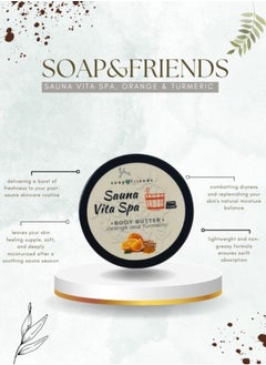 Soap&Friends 50ml Orange with Turmeric Body Butter for Post-Sauna for Silky Smooth Skin  - Image 3