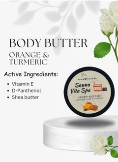 Soap&Friends 50ml Orange with Turmeric Body Butter for Post-Sauna for Silky Smooth Skin  - Image 5