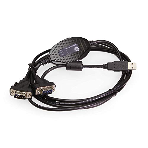 Gearmo 2-Port Professional USB 2.0 to Serial Converter with FTDI Chip, RX/TX Status LED, Compatible with Windows 11, Linux, MacOS 10.X - Image 2