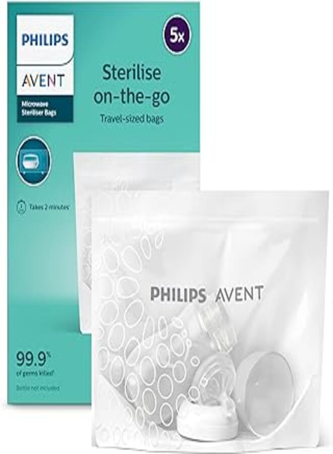 Philips Avent Microwave steam sterilizer bags 5-bags SCF297/05 
