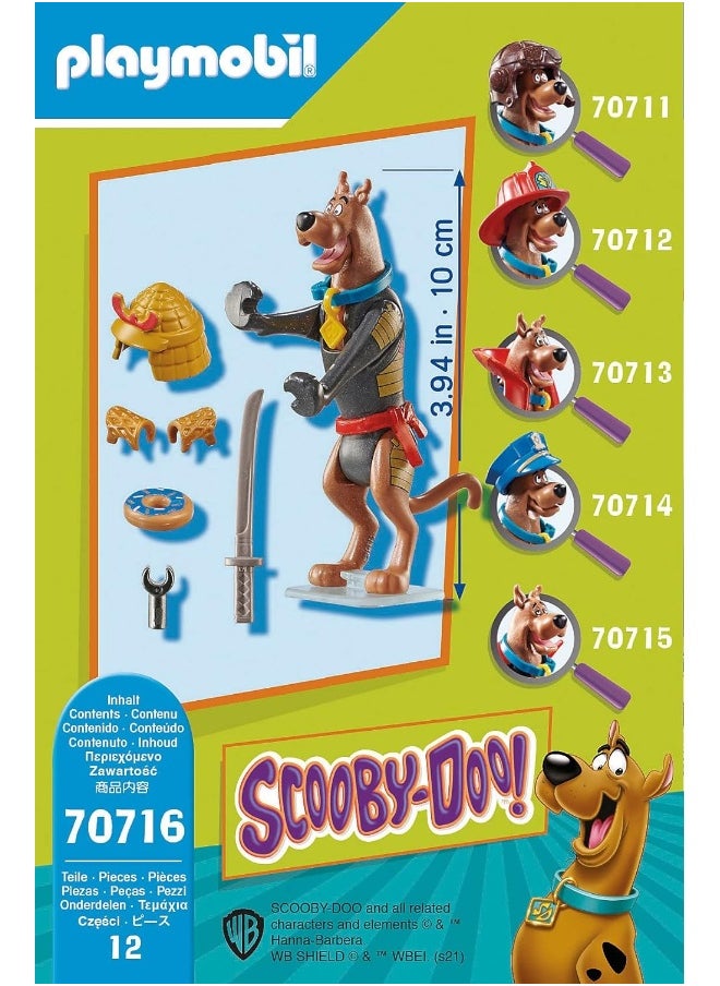Playmobil Playmobil SCOOBY-DOO 70716 Collectible Samurai Figure  - Image 3
