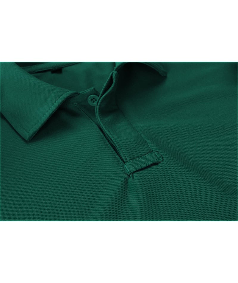 ZITY Mens Polo Shirt Short Sleeve Sports Tactical T-Shirt Athletic Golf Polos Daily Casual Stylish Collared Shirts for Men Forest Green X-Large - Image 5