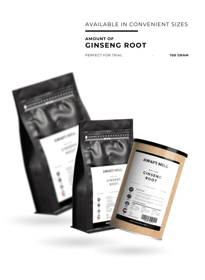 AWAFI MILL Ginseng Root (Panax ginseng) - 500 g | 17.6 Oz - Image 5