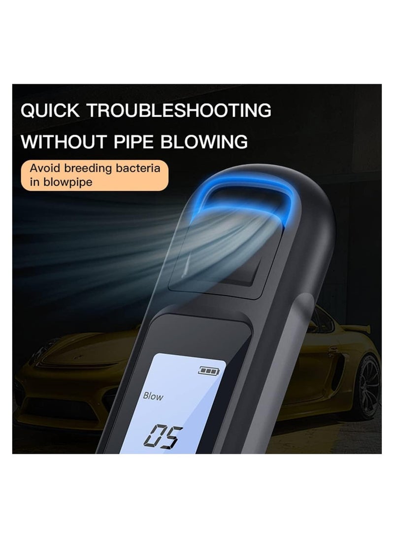 Portable Alcohol Tester Alcohol Breathalyzer, Chargable Digital Led Display Quick Response, Professional Accurate Detection Breath Analyzer Detector for Family, Personal, Driver - Image 2