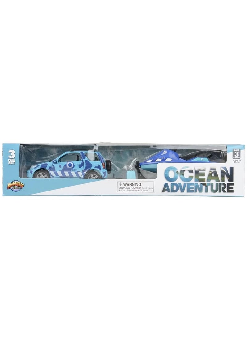 Rhode Island Novelty Rhode Island Novelty Aquatic 4 x 4 with Trailer and Jet Ski  - Image 4