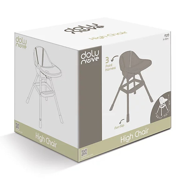 دولو DOLU - كرسي طعام مرتفع للأطفال - 7565 - Image 3