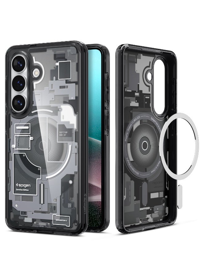 Spigen Ultra Hybrid MagFit for Samsung Galaxy S26 case cover [MagSafe compatible] (2026) - Zero One Black
