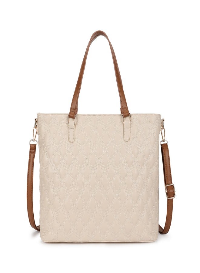Fastrack Quilted Crush laptop tote | Women’s Quilted Laptop tote | Padded 14" Sleeve, Dual Handles & Adjustable Strap - Image 5