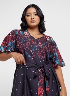 Ella Plus Floral Print Dress  - Image 3
