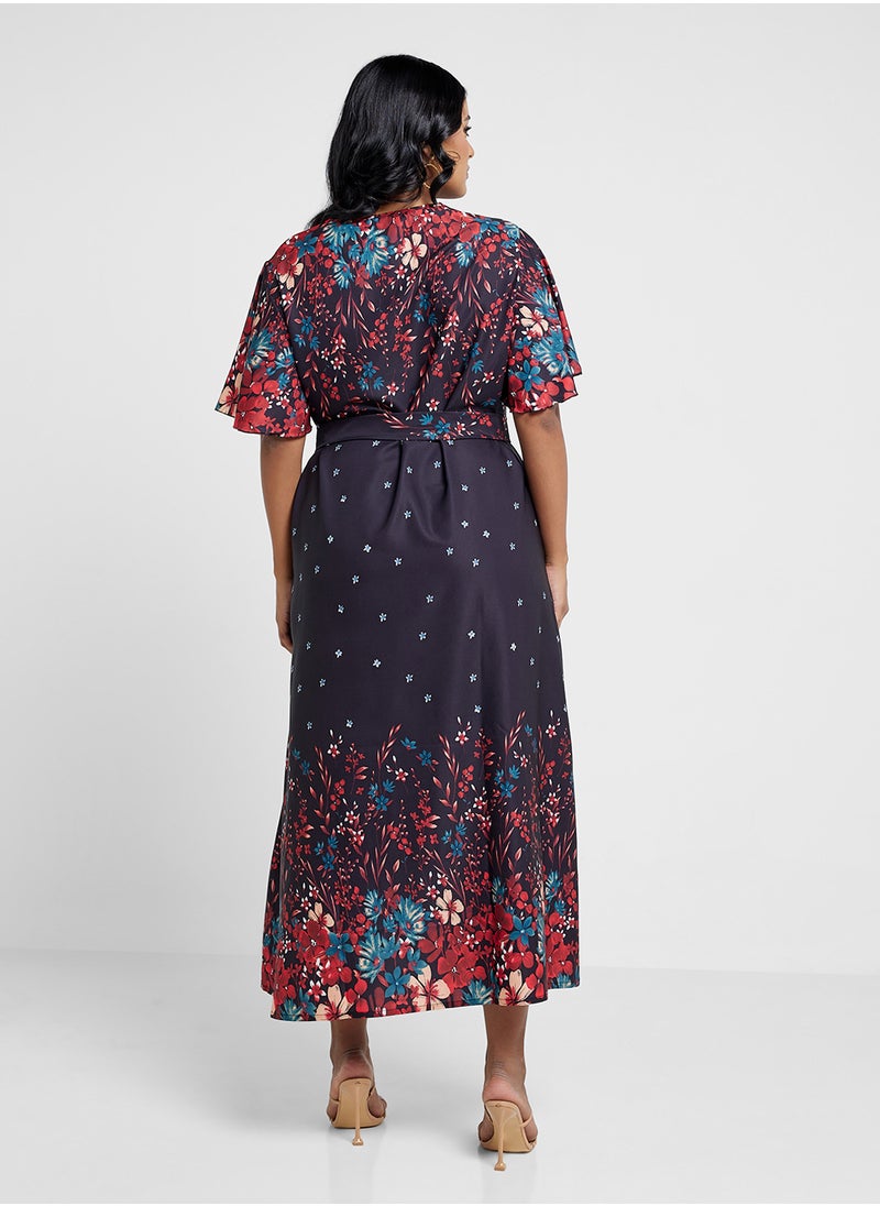 Ella Plus Floral Print Dress  - Image 2