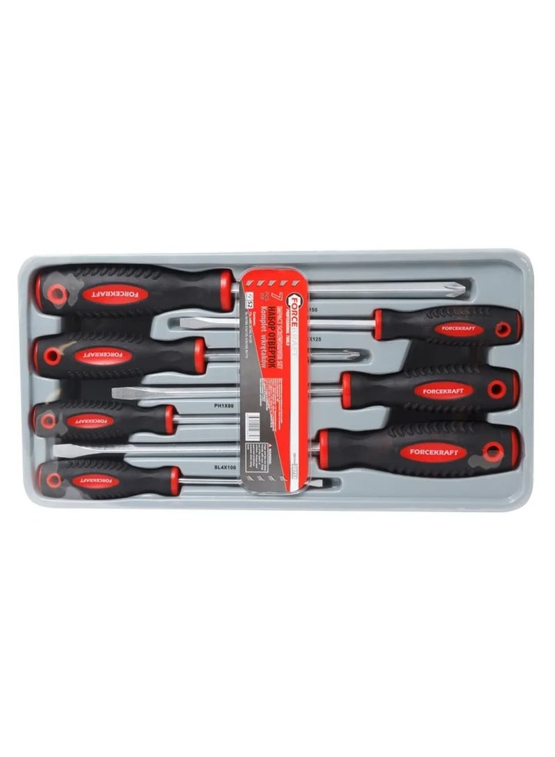 Magnetic screwdrivers set "profi" s2 7pcs