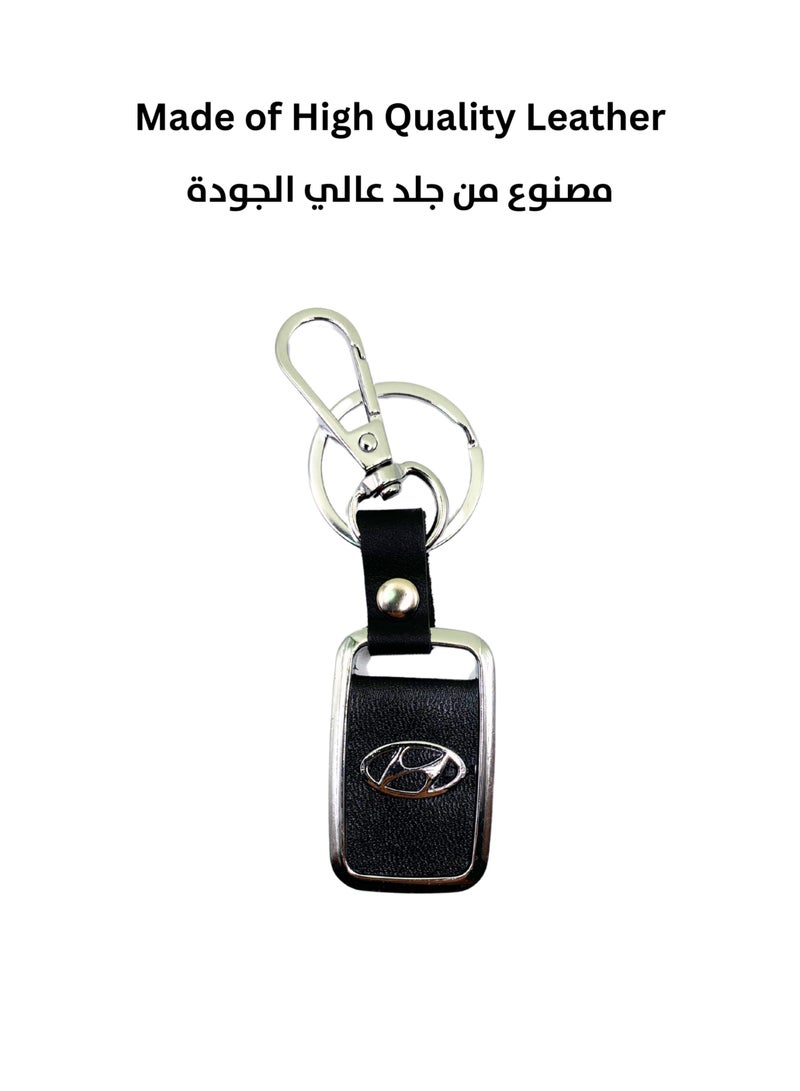 هيونداي ميدالية مفاتيح جلد علامة هيونداي - Image 1