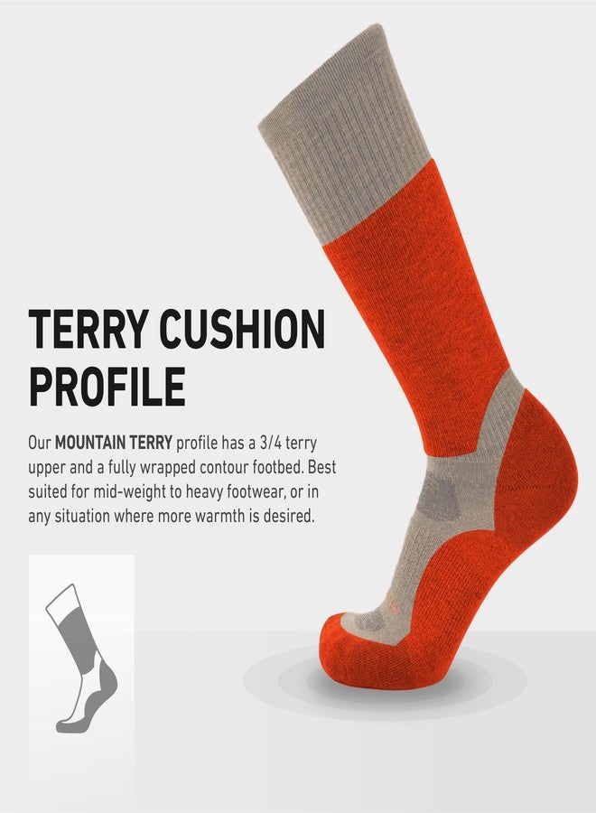 GRIP6 Everyday Merino Wool Socks - Lightweight Wool Hiking Socks - Warm Crew Socks for Men and Women - Cold Weather Gear - - Image 5