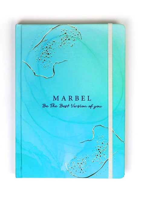 Marble Printed Notebook A5 Size (Mint)