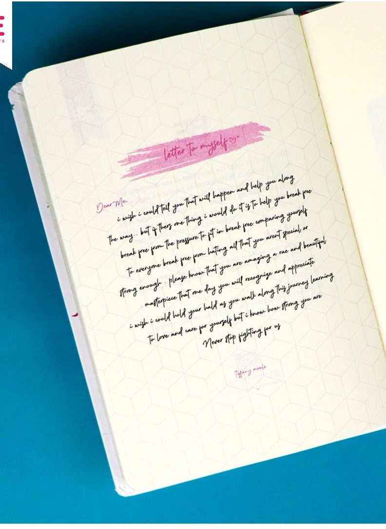 Marble Printed Notebook A5 Size (Mint)