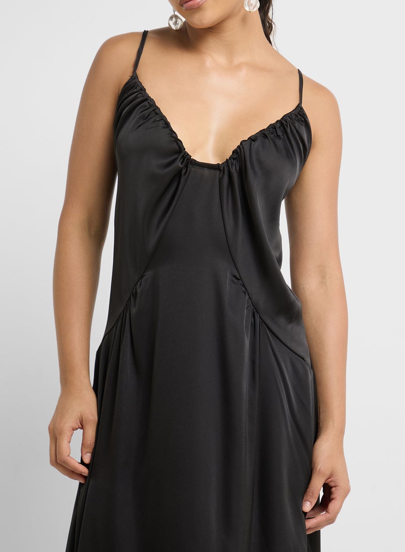 Ginger Satin Slip Dress - Image 3