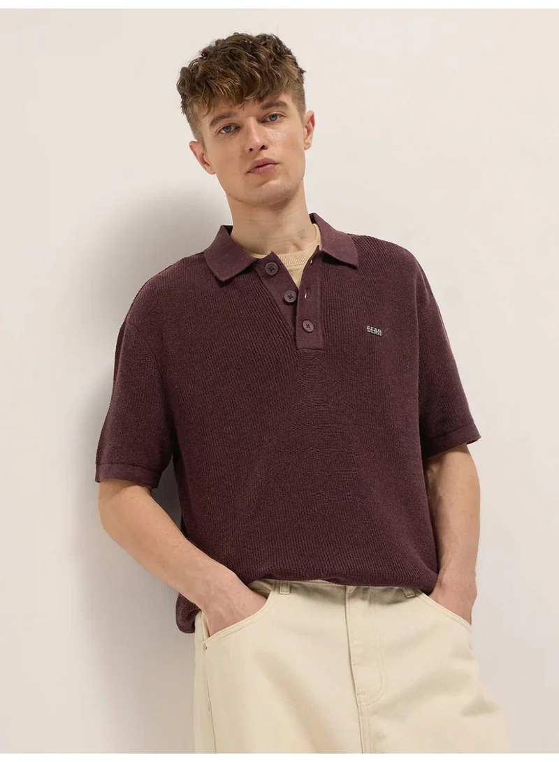 THE BEAR HOUSE Men’s Short Sleeve Polo T-Shirt | Casual or Smart Style | Perfect for Work, Travel, Everyday Outfits & All-Season Wear | Stylish, Comfortable & Versatile for Any Occasion