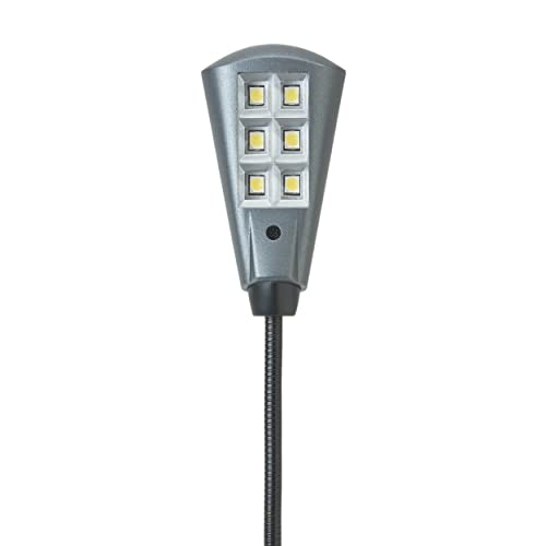 Carson FL-66 Flex Neck Plus Ultra Bright Fully Adjustable 6 LED Book Light,Black - Image 4