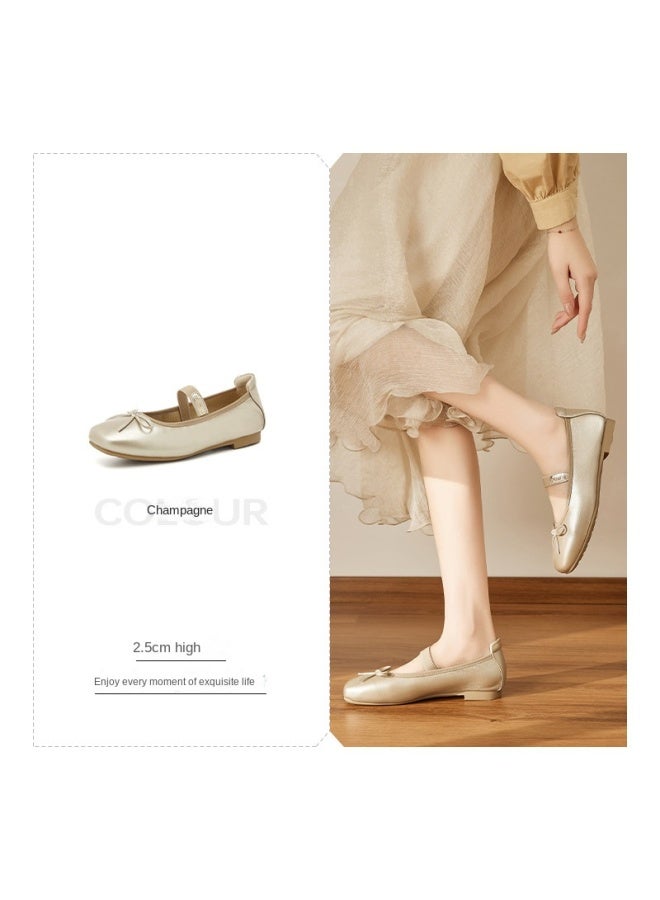15MINS Same As In-store】2025 Summer New Mary Jane Shoes For Women - Breathable, Casual, Versatile Low-cut Flats - Image 2