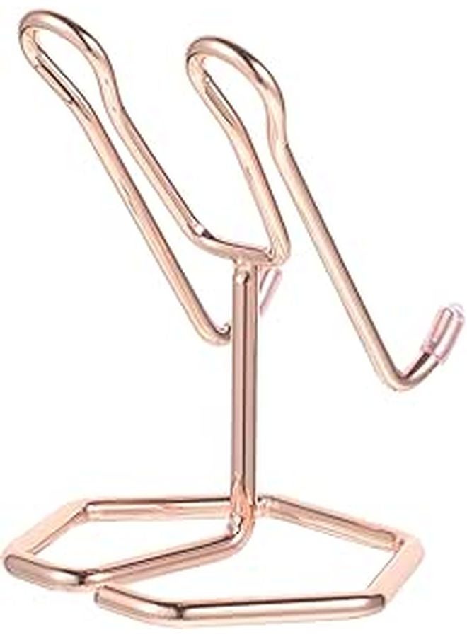 Rose Pink Bunny Phone Stand Holder Stable Base For Office Home Desk Use - Image 1