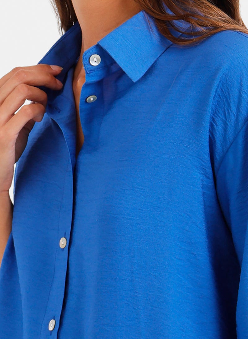 Carina Relaxed Crinkle Shirt - Image 5