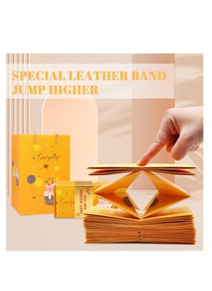KASTWAVE Surprise Gift Box Explosion for Money, Explosion for Money Cash Birthday Money Box Exploding Gift Box, Cash Explosion Luxury Gift Box for Birthday Anniversary   Proposal (15 Bounces)  - Image 5