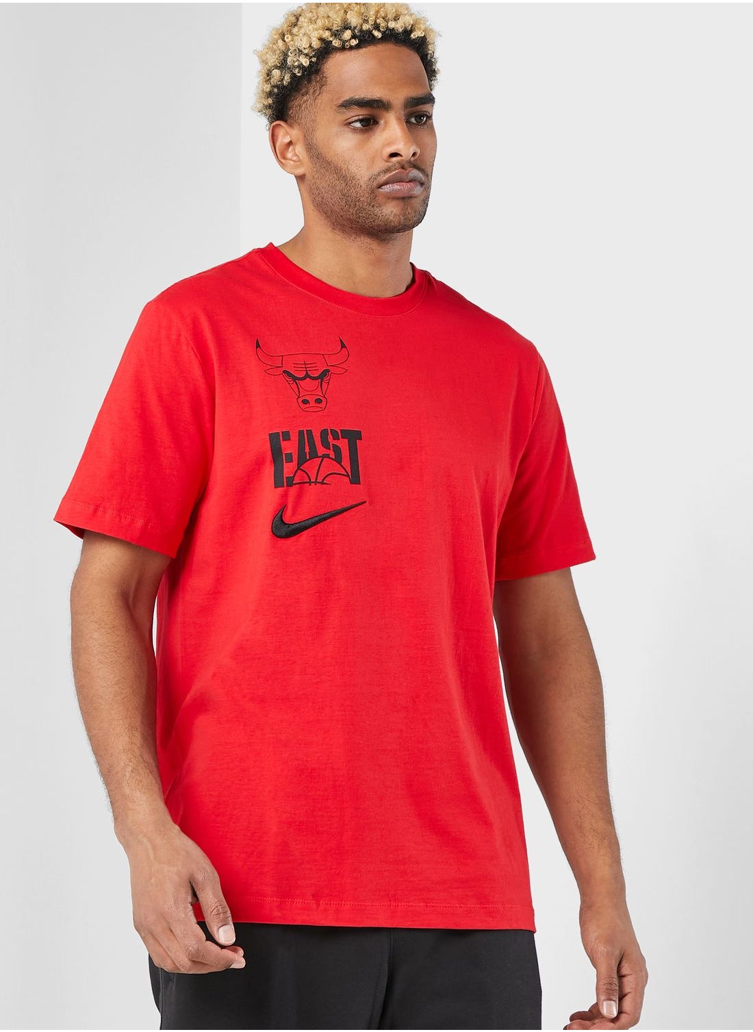 Chicago Bulls Nike Block T-Shirt - Mens