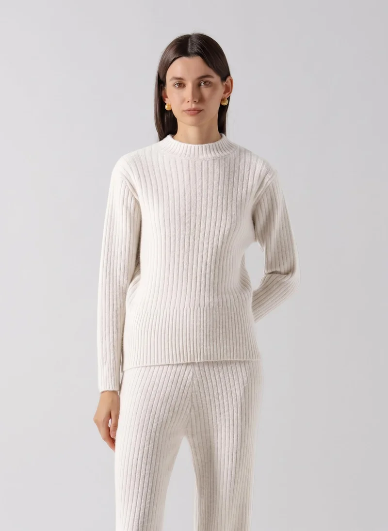 شايبس WOOL BLEND KNIT LOUNGE SET