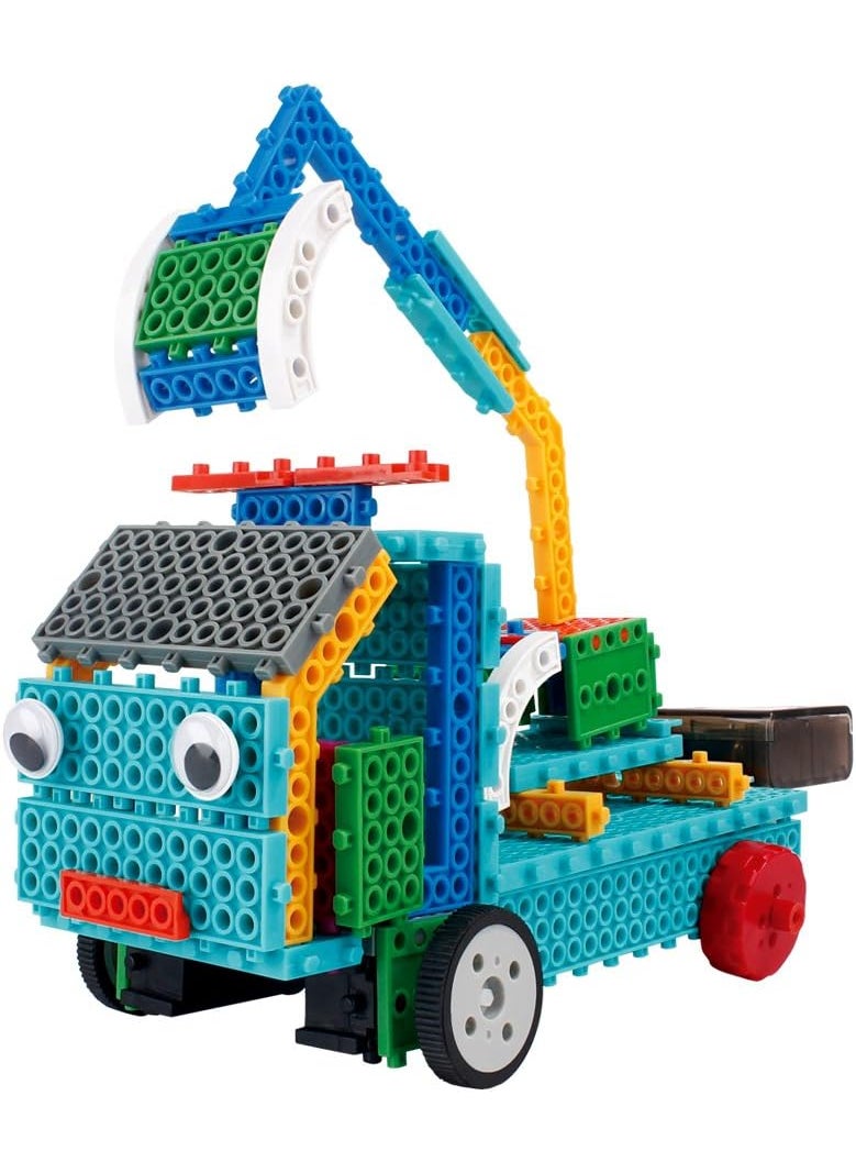 PowerTRC PowerTRC 4 in 1 STEM Robotic Building Kits  Explore  Learn Remote Control Educational Engineering Robots for Kids  DIY Machine Building Experience  Science Robot Kit for Boys  Girls 127 Pieces  - Image 2