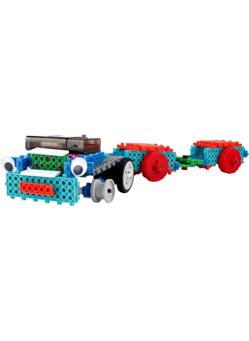 PowerTRC PowerTRC 4 in 1 STEM Robotic Building Kits  Explore  Learn Remote Control Educational Engineering Robots for Kids  DIY Machine Building Experience  Science Robot Kit for Boys  Girls 127 Pieces  - Image 5