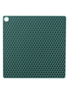 AL SANIDI Silicone Hot pot holder, Green, Size 17.5*17.5 Cm  - Image 3